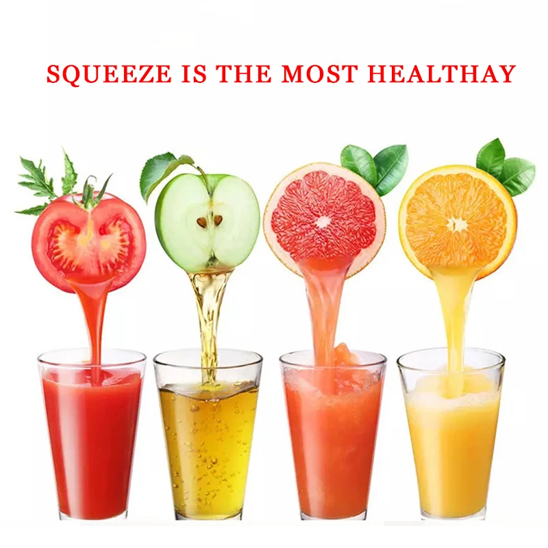 Portable Blender 380ML Juicer Cup USB Rechargeable Electric Automatic Vegetable Fruit Citrus Orange Juice Maker Cup Mixer Bottle