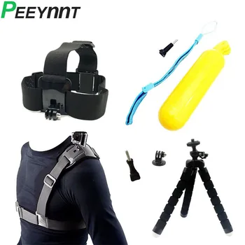 

Peeynnt for Gopro Accessories for Go pro hero 7 6 5 4 3 Tripod Mounts Straps for Xiaomi Yi 4K SJCAM SJ4000 EKEN H9 Action Camera