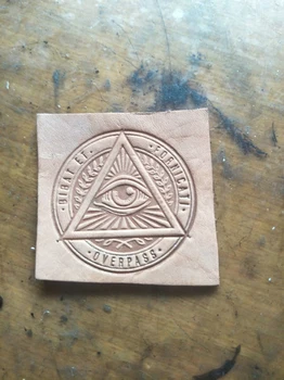 

Eye of power pattern Hand-work unique design leather working tools carving punches stamp craft tools
