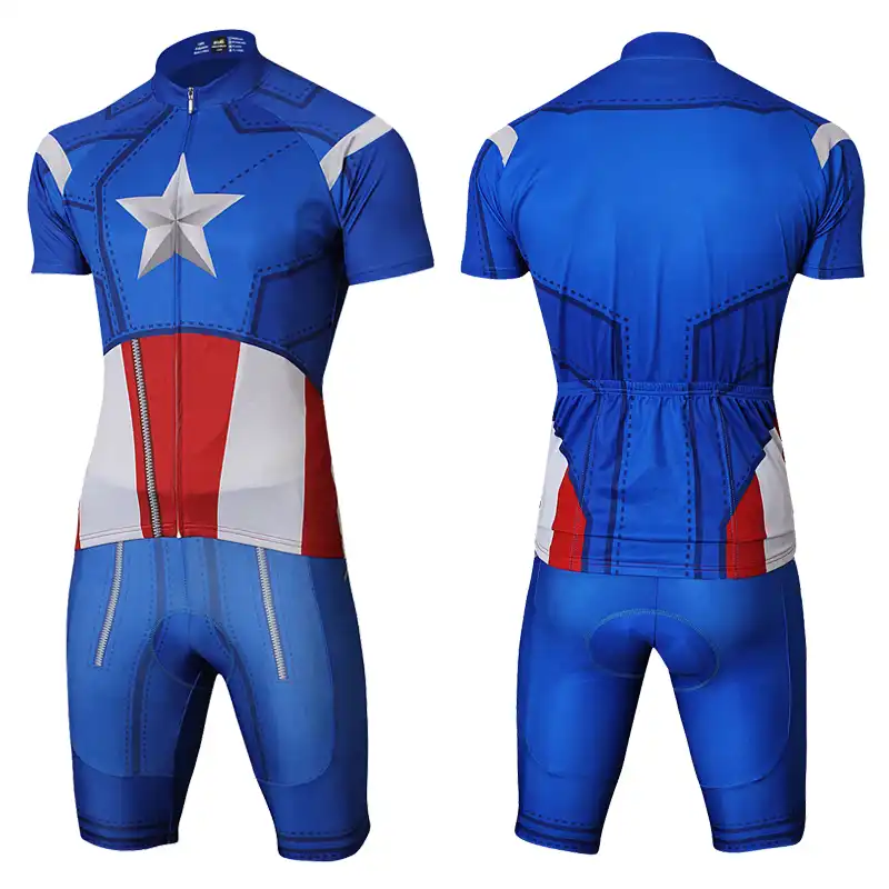 superhero cycling kit