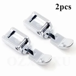 Zipper Sewing Machine Presser Foot - Left & Right Narrow Foot Set (2)