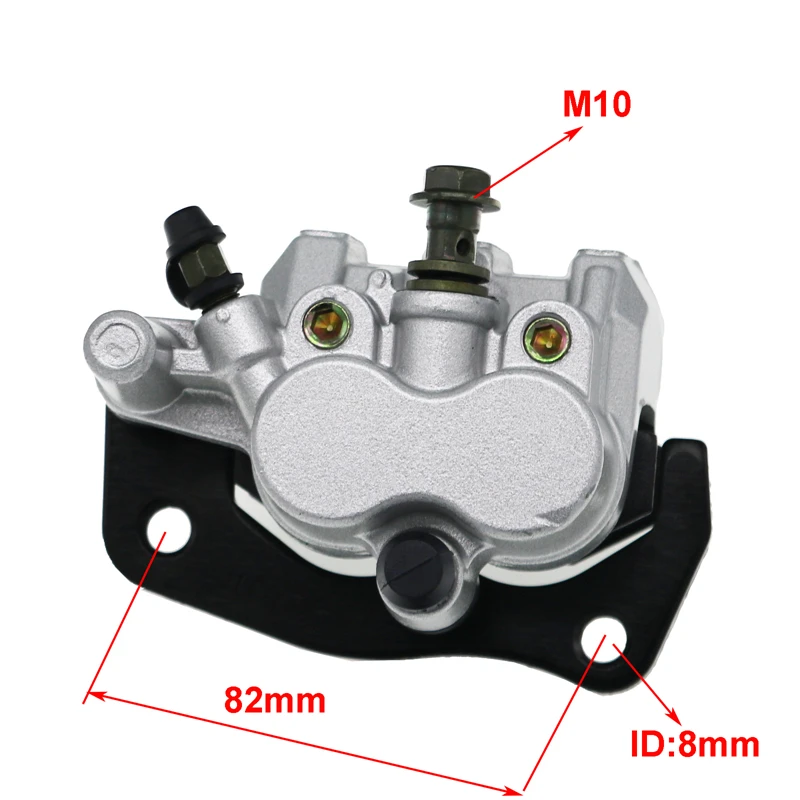 MoFlyeer Refit Scooter Motorcycle ATV Brake Calipers Disc Brake Pump Adapter For RHINO 660 450 YXR660 2004-2009