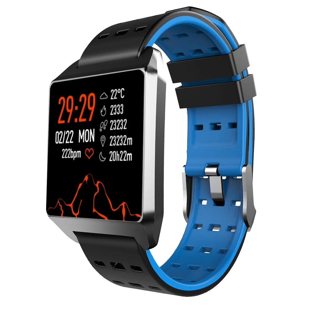 Beaulyn 2019 лет Smartwatch мужской Браслет Шагомер фитнес трекер кровяное давление