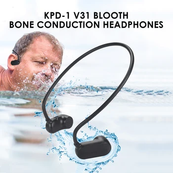 

2020 New V31 Bone Conduction Headset IPX8 Waterproof Headphones Bluetooth 5.0 HIFI Waterproof Swimming Outdoor Sport Earphones