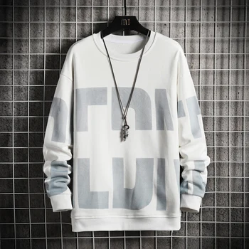 Crewneck Print Sweatshirt