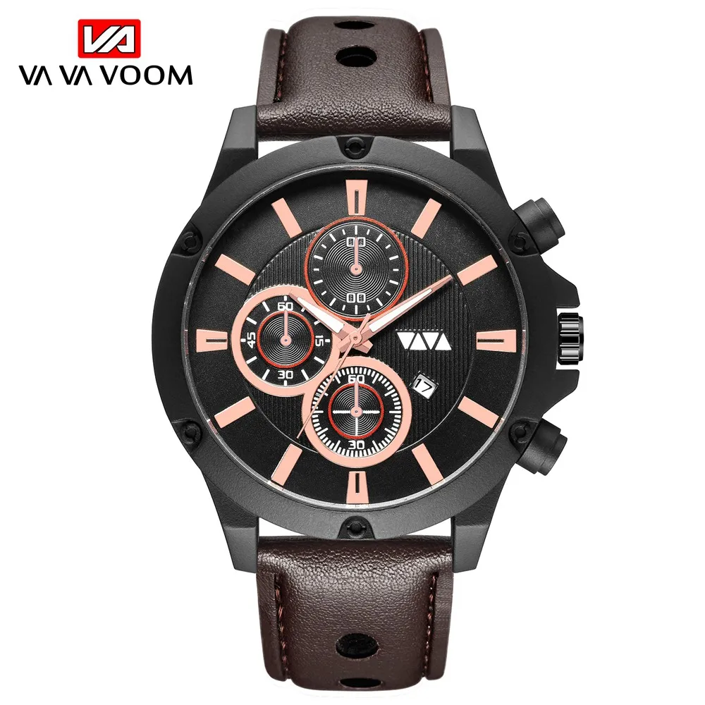 

Hot Luxury Brand Men Analog Leather Sports Watches Men's Army Military Watch Male Date Quartz Clock Relogio Masculino