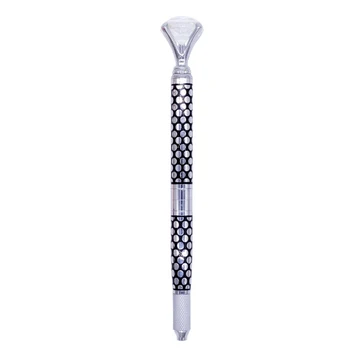 

Autoclave With Crystal Microblade Needle Makeup Manual Lip Embroidery Eyebrow Tattoo Pen Holder Munsu Tool Slim Multipurpose