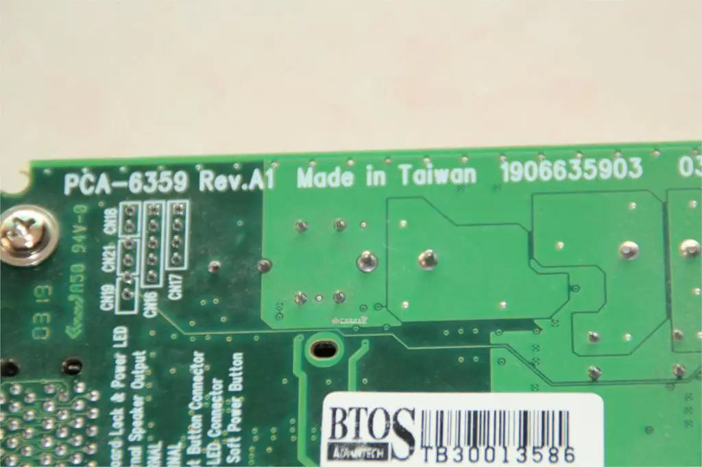 PCA-6359 Rev. A1 PCA-6359F