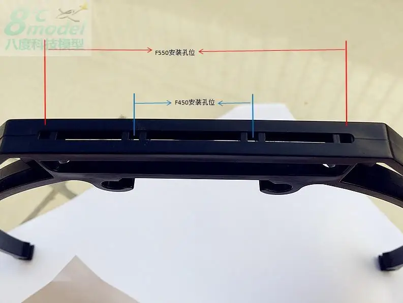 

F450 F550 Four-axis Foot Stool Six-Axis Universal High Foot Stool FPV Aerial Transfer Rack Cradle Head Mounting Rack