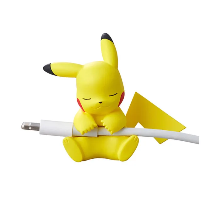 Pokemon Cartoon Figure Animation Image  Creative Data Cable Protective Cover Universal Charger Anti-breaking Rope  Birthday Gift 11