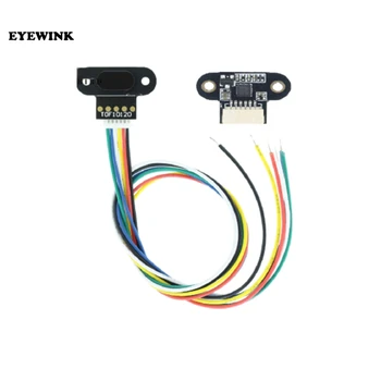 

Laser Range Sensor Module TOF10120 10-180cm Distance Sensor RS232 Interface UART I2C IIC Output 3-5V for Arduino With Cable