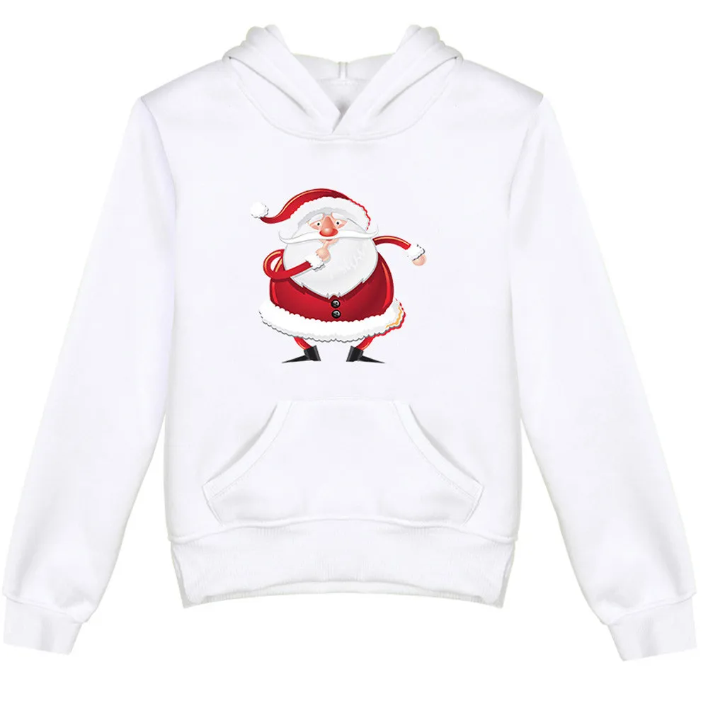 Одежда для маленьких девочек roupas sudadera nina/Детские толстовки с капюшоном для девочек детская зимняя Рождественская одежда с героями мультфильмов Z4