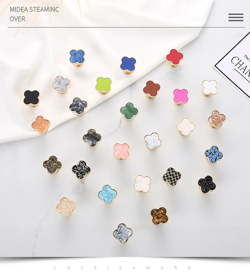 28 Colors European Style Cabinet Knobs and Handles Fashion Hanging Hooks Wall Decor Furniture Dressing Drawer Knob Kitchen Pull