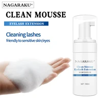 NAGARAKU Eyelash Extension Cleansing Mousse Shampoo Foam Pro Eyelashes Cleaner Bubble Non-irritation Gentle Fast Clean 1