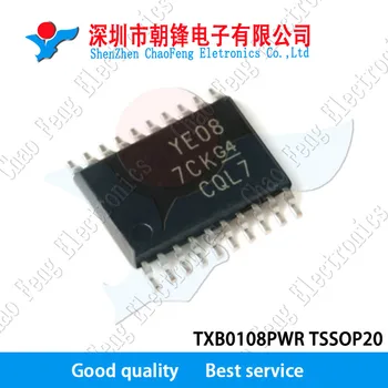 

10pcs/lot TXB0108PWR YE08 TXB0108PW TXB0108 TSSOP20 8-bit bidirectional voltage level translator New original