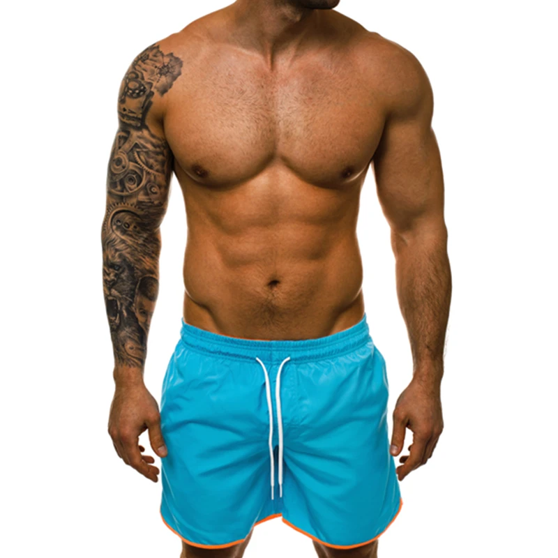 Быстросохнущие шорты для плавания для мужчин, одежда для плавания, Мужской купальный костюм, Летние плавки для купания, пляжная одежда для серфинга