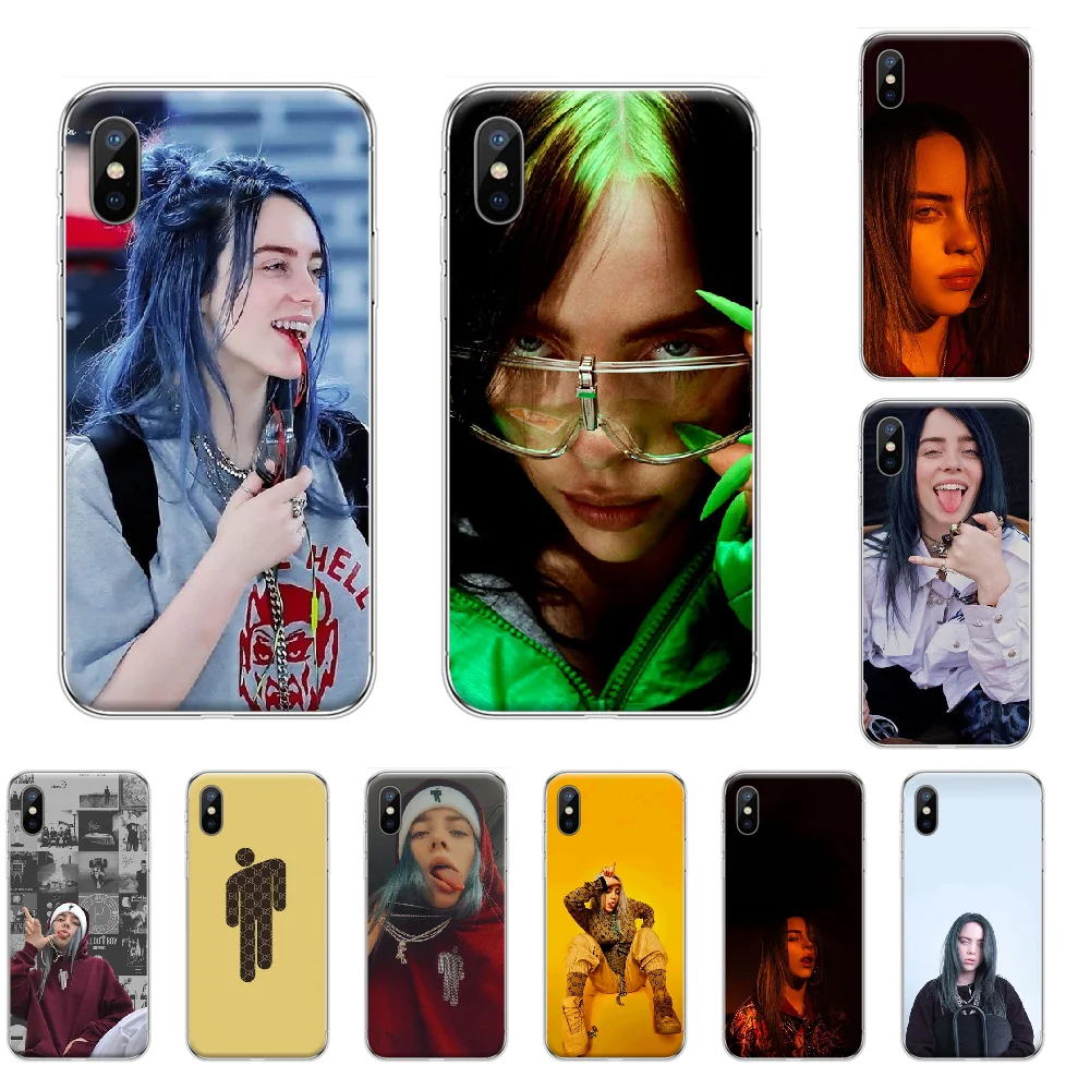 Billie Eilish Khalid Bad guy черный мягкий чехол для телефона iphone 4 4S 5 5S SE 5C 6 6S 7 8 plus X XS XR 11 PRO MAX |