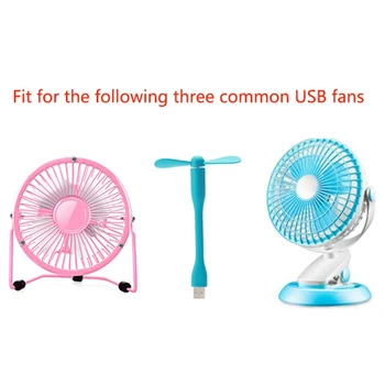 

USB Fan Speed Controller DC 4-12V Reducing Noise Multi-stall Adjustment Governor R2JB