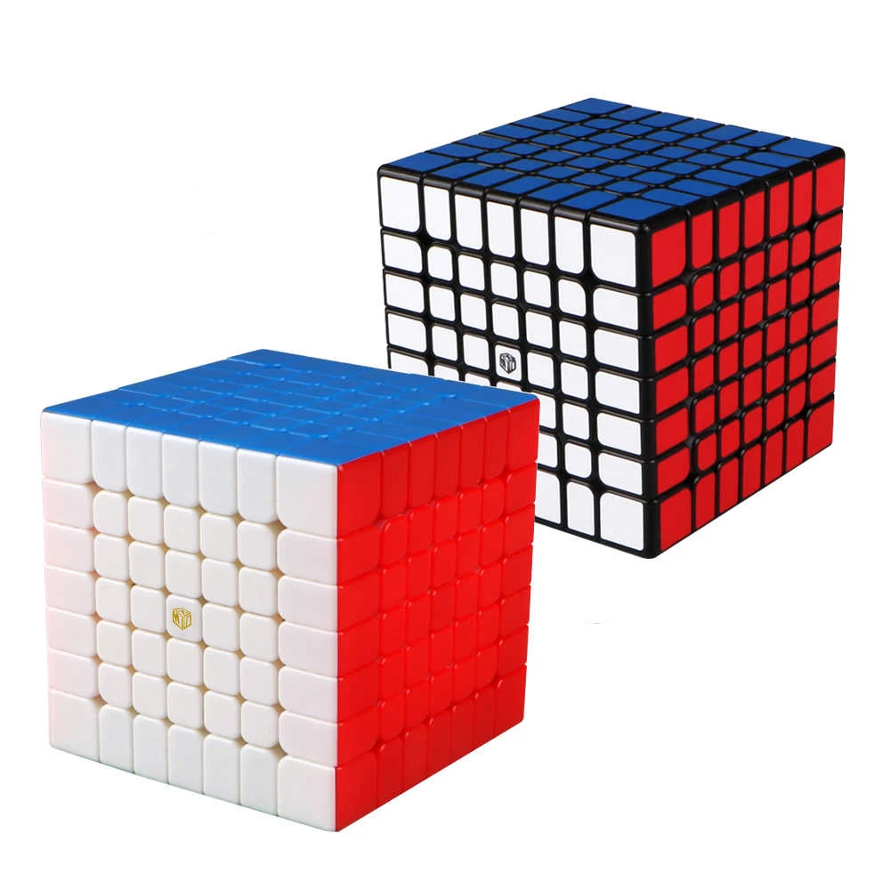 Qiyi X Man дизайнерский куб Spark 7x7 и магнитный M 7x7x7 профессиональный Mofangge XMD магический