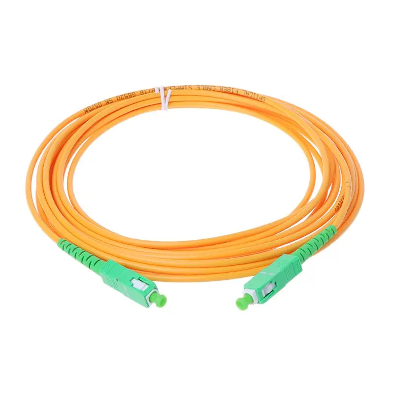 

SC/APC-SC/APC-SM 3mm Fiber Optic Jumper Cable Single Mode Extension Patch Cord