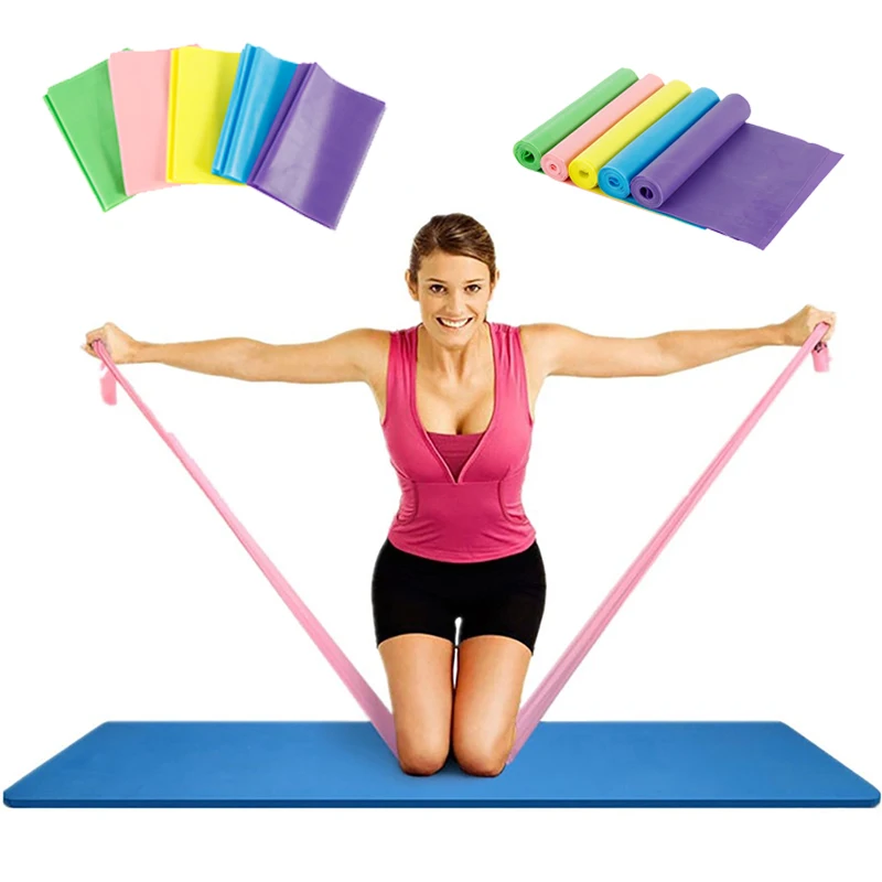 

Yoga Latex Elastic Band Yoga Sport Pilates Rubber Loops Gym Fitness Equipment Strength Training Latex Elastic Resistance Bands