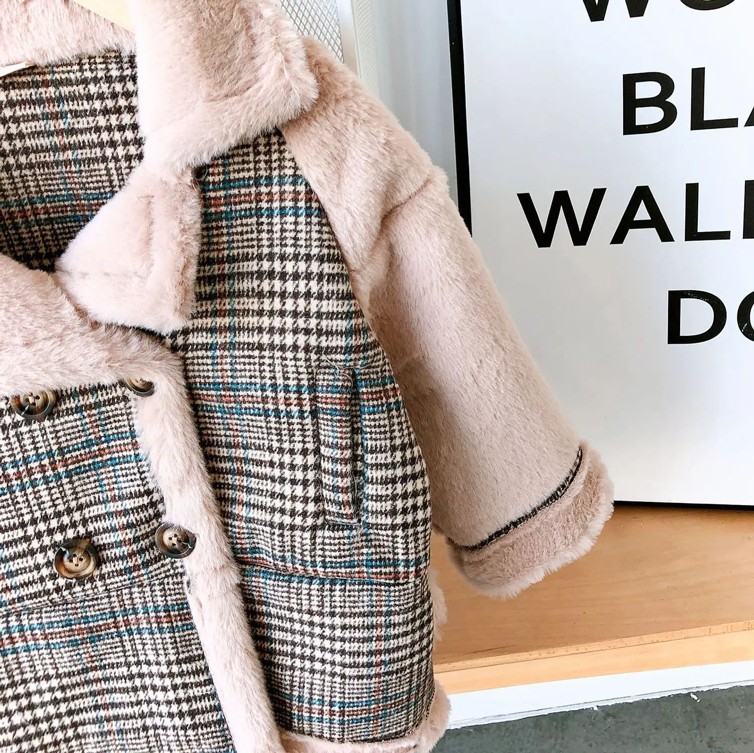 Зимняя повседневная однотонная куртка для девочек, модная детская куртка с длинными рукавами, Детская куртка высокого качества