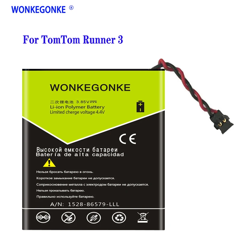 For TomTom Runner 3 GPS Fitness Watch Batteries Battery|Mobile Phone  Batteries| - AliExpress