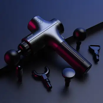 

Tissue Massage Gun Muscle Massager Muscle Pain Management Exercising Body Relaxation Slimming Shape Pain Relief Gift For Freinds