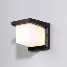 

Led Outdoor Wall Lamp Waterproof Human Body Induction Light Moisture-Proof Lamp Corridor Aisle Staircase Terrace Garden Lamp