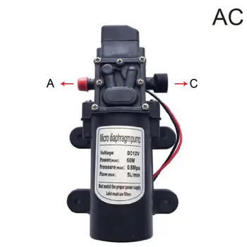 

Diaphragm Pump DC 12V 60W 5L/Min 120PSI Self Priming High Pressure Water Pump 964E