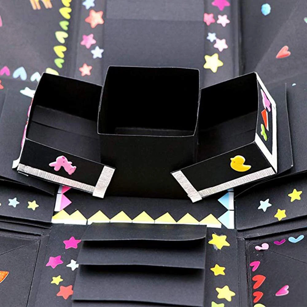 Сделай Сам сюрприз любовь Взрывная коробка подарок Креативный взрыв Подарочная коробка любовь память DIY Фотоальбом юбилей Memento подарок на день рождения