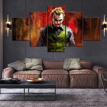 

Unframed 5 Piece or 3 Piece Chooseable Joker Movie Poster HD Print Canvas Painting Artwork Wall Picture Fashion Wall Sticker