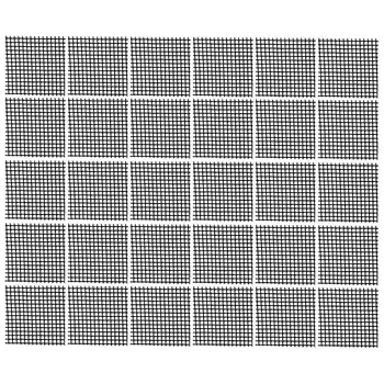 

30Pcs Plastic Flower Pot Hole Mesh Pad Bonsai Bottom Grid Mat, 2 x 2Inches