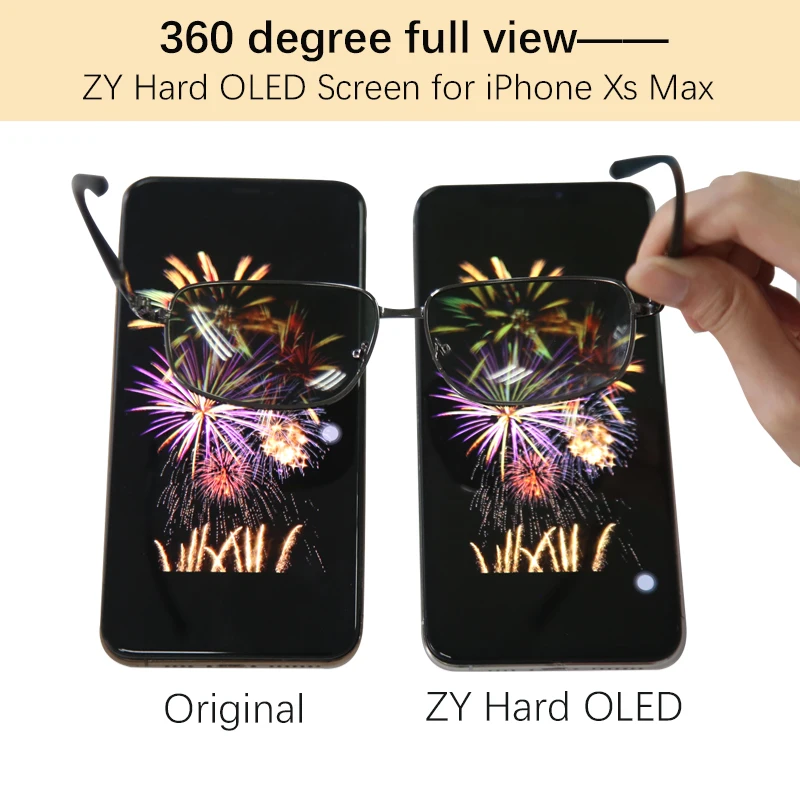 ZY AMOLED экран для Iphone XS X ЖК-дисплей жидкий OLED 3D сенсорный экран для Iphone XS MAX XR Запчасти для сборки Простота установки