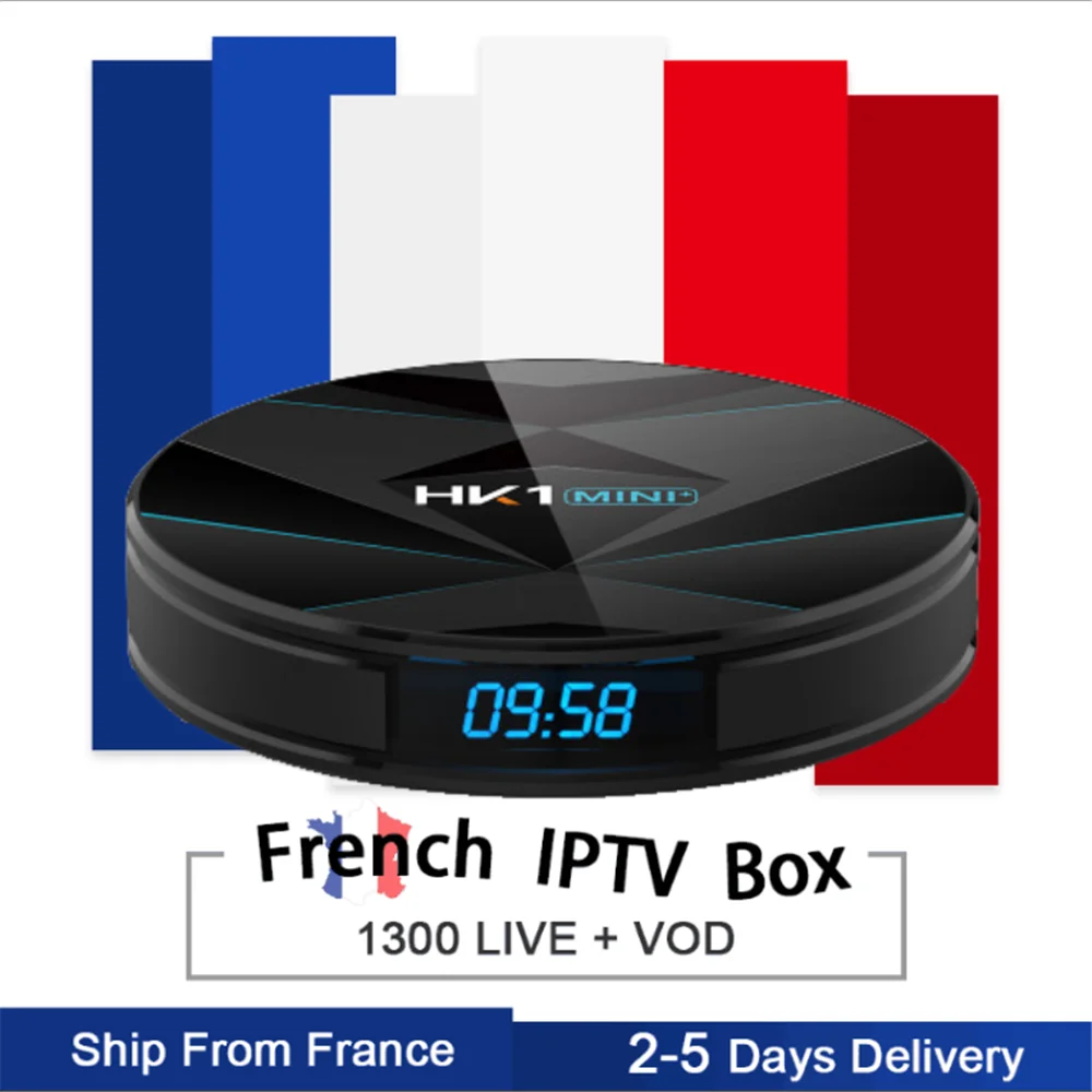 HK1 mini+ RK3318 Android 9,0/4 K Smart tv Box& Pro с системой Neo IPTV подписка Европа Франция аравийская Бельгия HK1mini+ ip tv