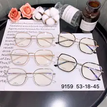 BCLEAR Модные прозрачные многоугольные Классическая оправа женские ретро очки от близорукости оправа для очков винтажные очки