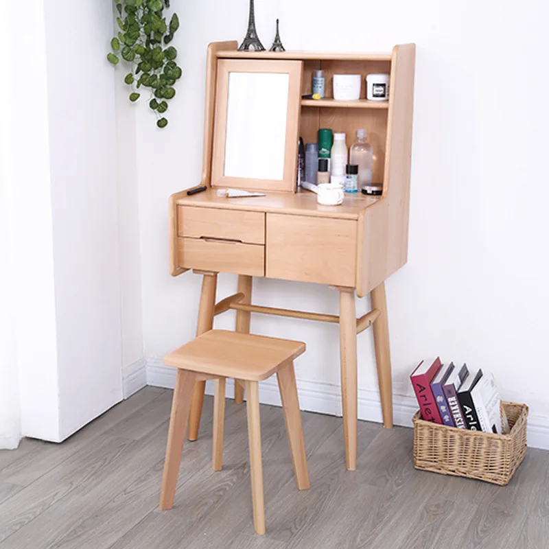 

Solid Wood Stool Square Stool up Stool Dressing Stool Table Stool Creative Living Room Household Small Bench