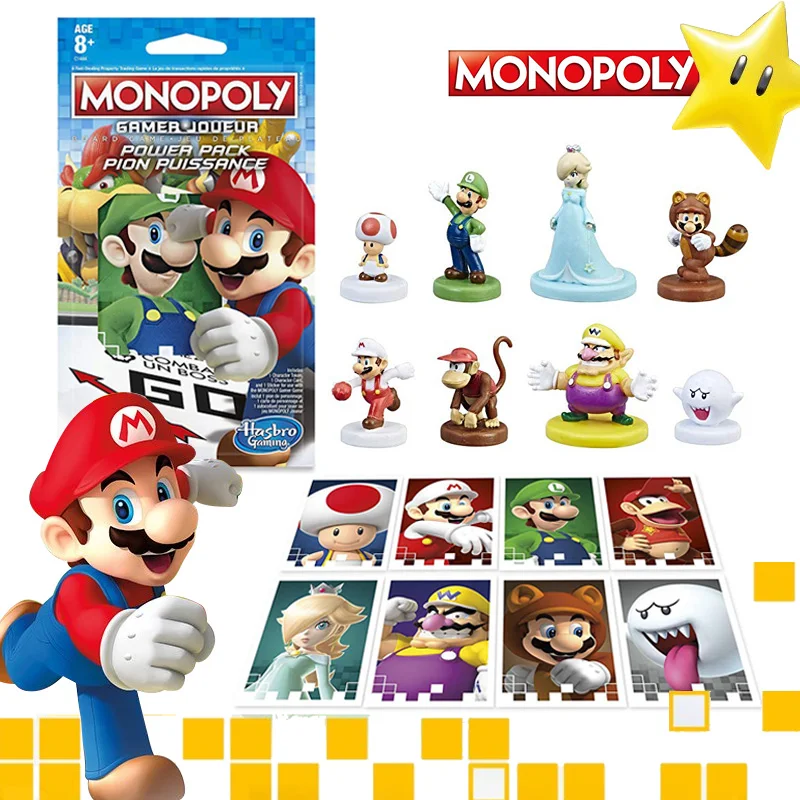 8 шт. фигурки героев аниме Монополия | Игрушки и хобби