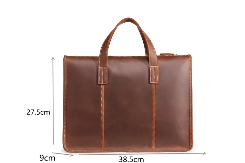 MAHEU кожаная сумка ручной работы портфель из натуральной кожи рабочая сумка через плечо деловая официальная стильная сумка для ноутбука 15 дюймов