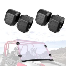 Универсальный зажим для окна лобового стекла UTV HD для Can-Am Maverick x3 1000 Commander для Honda Pioneer для Polaris RZR для cf moto Универсальный зажим для окна лобового стекла UTV HD для Can-Am Maverick x3 1000 Commander для Honda Pioneer для Polaris RZR для cf moto