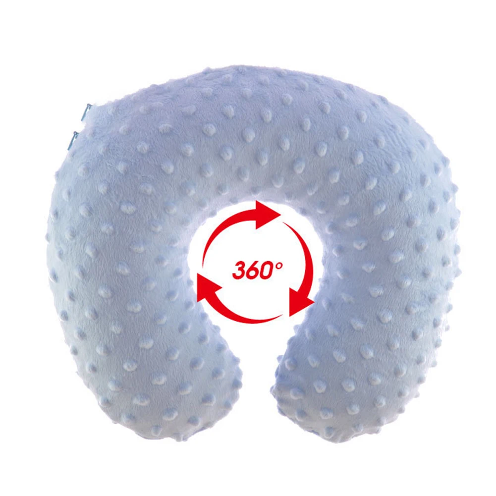 Подголовник Автомобильный массаж частиц u-образная поддержка шеи мягкий детский аэроплан спальный ворс моющаяся надувная подушка для путешествий Мини