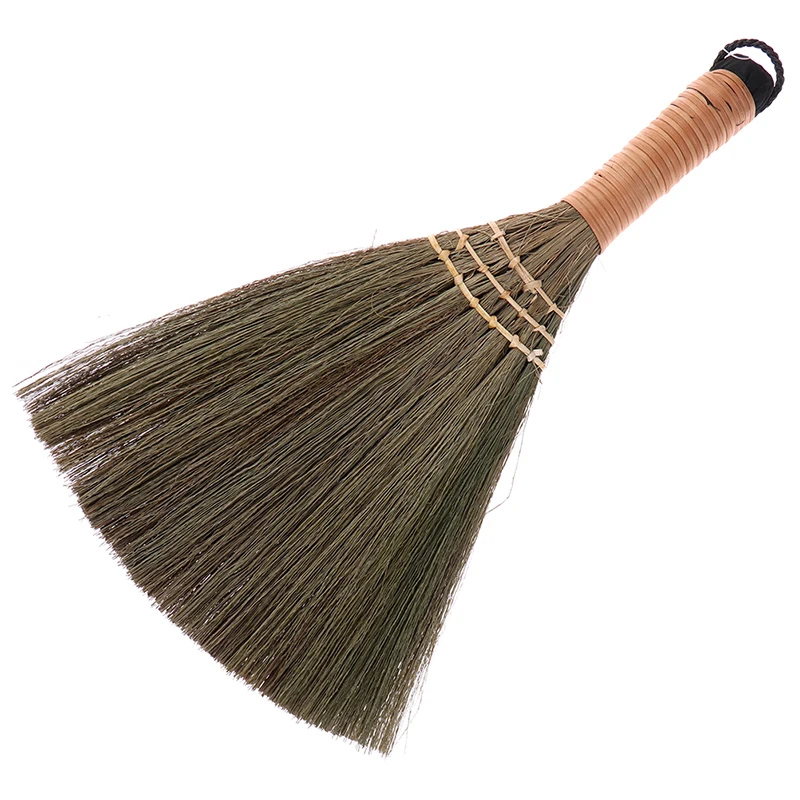 1PCS Straw Broom Wooden Soft Sweeping Desktop Sofa Dusting Home Cleaning Brush | Дом и сад