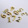 Gate Digits 0 to 9 Plastic Number Tag Numeral Door Plaque House Drawer Sign Plating Hotel Home Drawer Sticker Address Door Label ► Photo 2/6