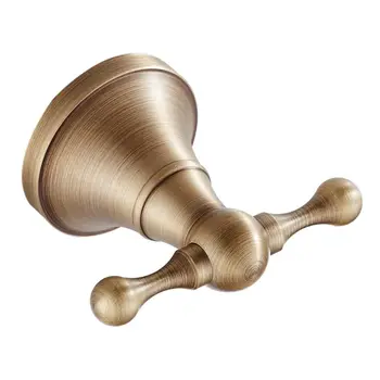 

Modern Round Wall Mounted Door Brass Hook Shower Robe Towel Coat Holder Hanger MOLC