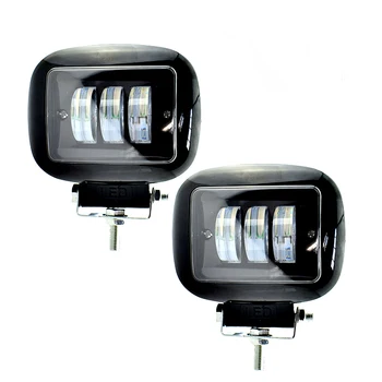 

Work lights LED Bar 12v 50w 6D Lens 5 Inch Round Square Led Work Light 12V For Car 4WD ATV SUV UTV Trucks 4x4 Offroad Motorcycle