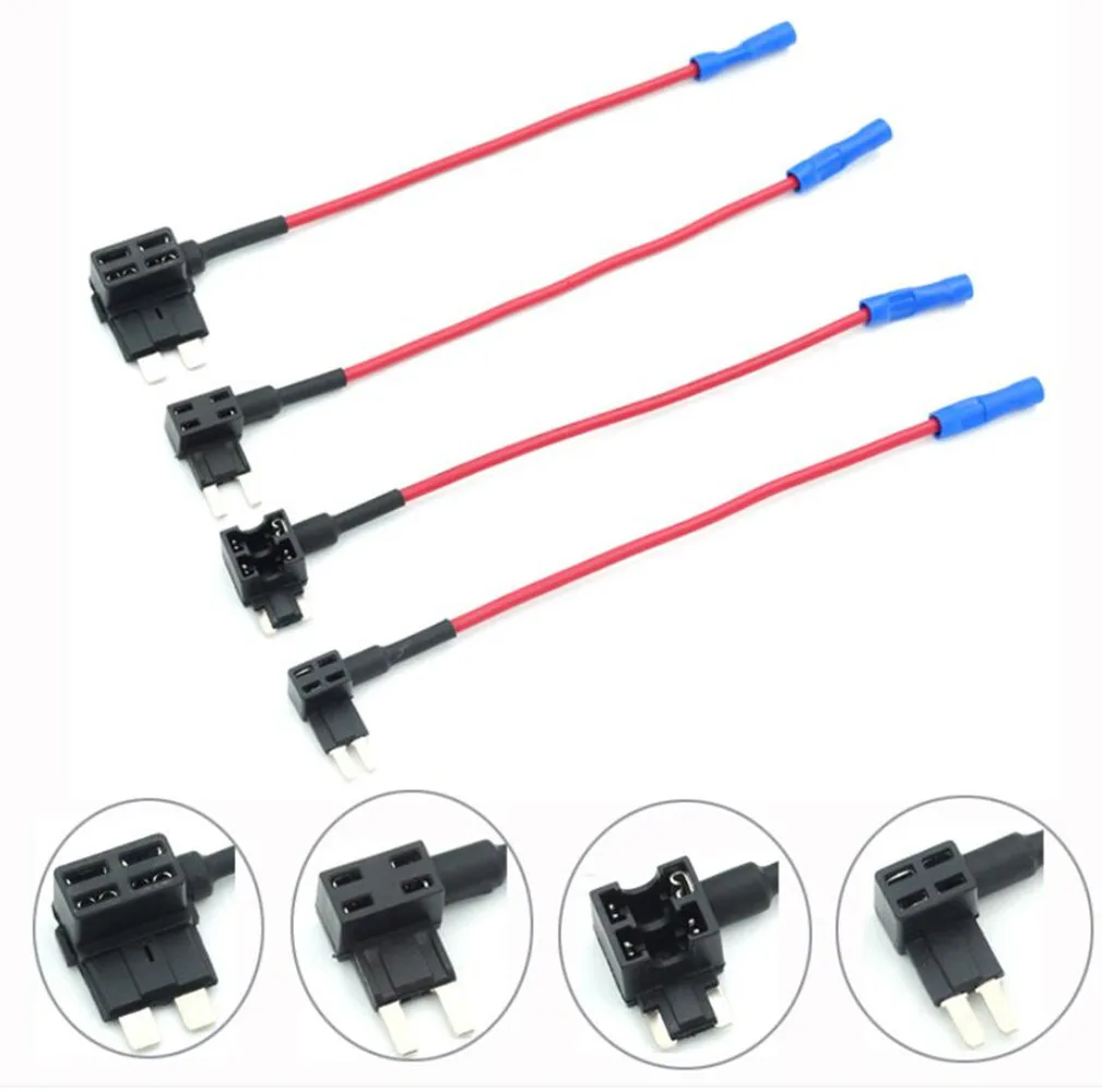 Mini Fuse Adapter Car | 12v Car Fuse Holder | Car Tap Fuse Micro | Mini ...