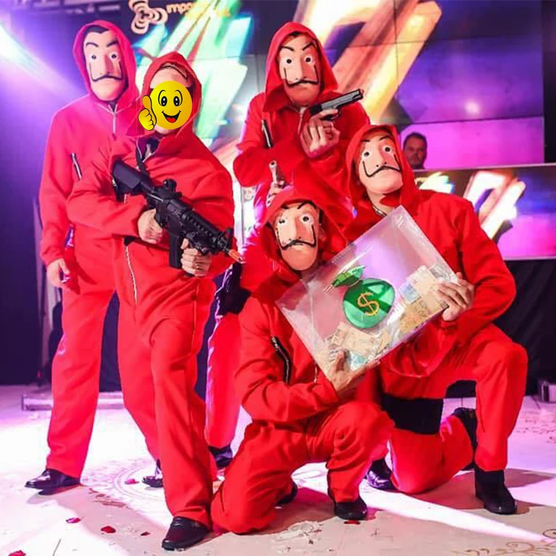 Сальвадор Дали &quotThe House of Paper La Casa De Papel Косплэй вечерние Хэллоуин маска деньги Heist