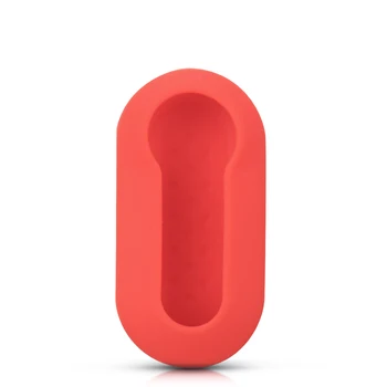 Cover chiave telecomando per Fiat 500 Panda Punto Bravo per Lancia Ypsilon - KEYYOU custodia portachiavi in Silicone a 3 pulsanti per Fiat 500 Panda Punto Bravo per