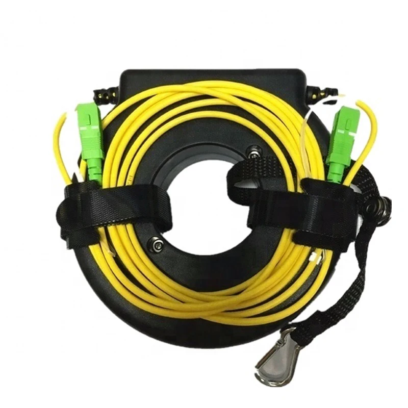 Новый дизайн Черные Портативные волоконные кабели OTDR кольца SM G652d 500 м 1000 1 км