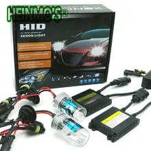55 Вт ксенон HID H1 комплект ксенон H7 головной светильник s HID H11 H3 H8 H9 автомобильный светильник Высокий Низкий H4 HID ксеноновая лампа 4300 К 6000 К 8000 К 9005 9006 Лампа